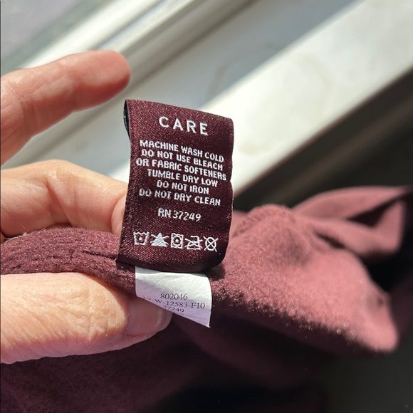 REI Maroon Button-Up Jacket - Picture 9 of 9